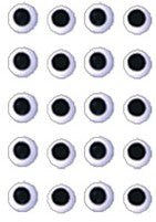 Large Icing Eyes, 1/2", 20 Pack