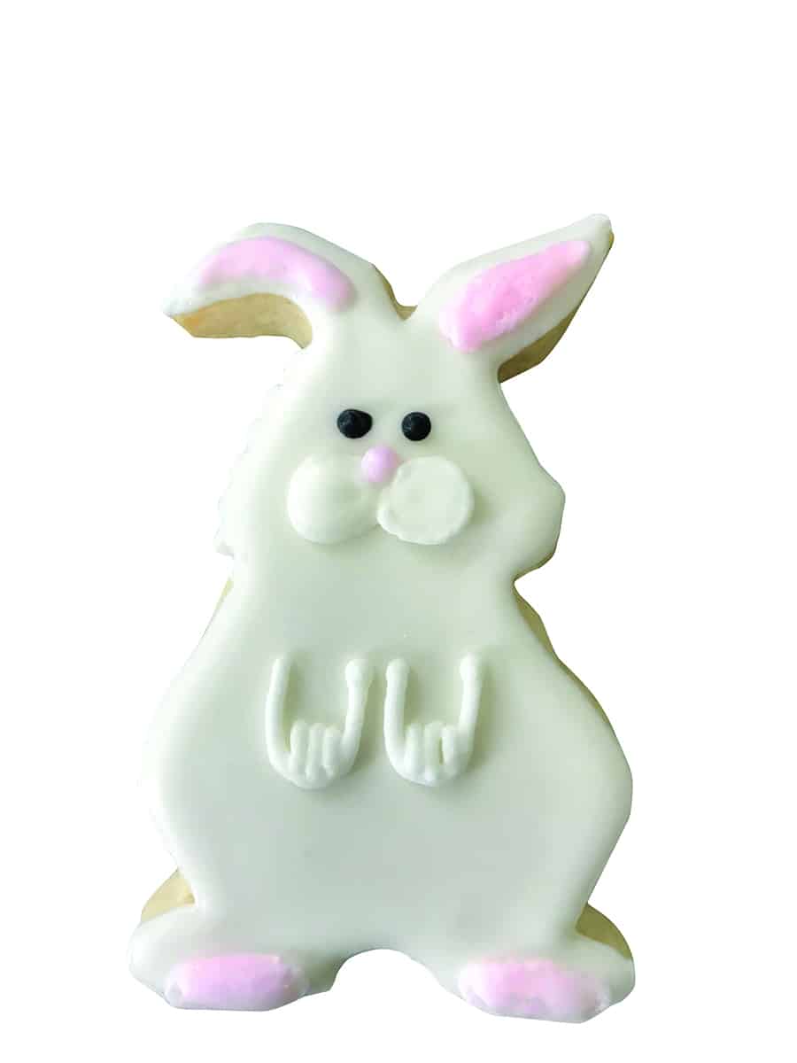 Bunny with Floppy Ear Cookie Cutter, 3.5"