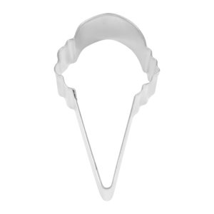 Ice Cream Cone Cookie Cutter, 4"