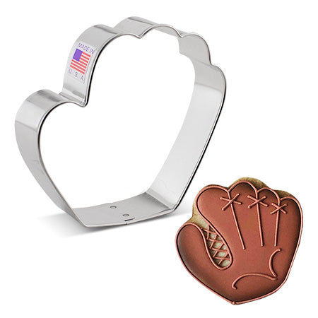 Baseball Glove Cookie Cutter, 4"