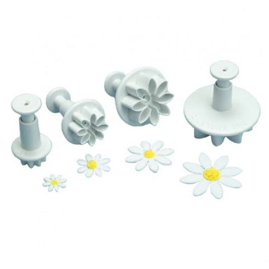 PME Daisy Marguerite Plunger Cutter Set, 4 piece
