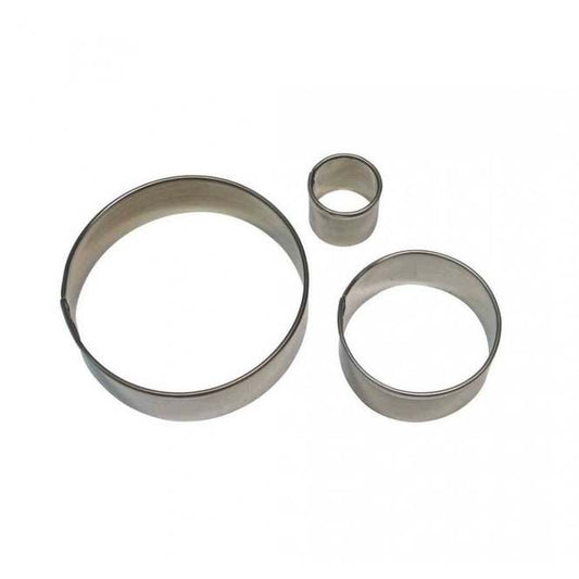 Round Cutter Set, 3 Piece