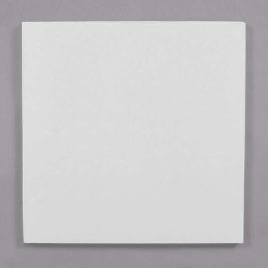 Square Cake Drum, 12", White