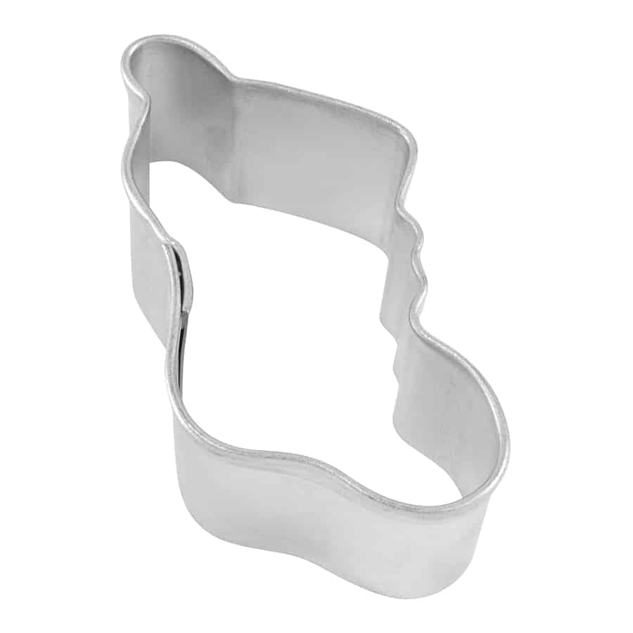 Mini Christmas Stocking Cookie Cutter, 1.5"