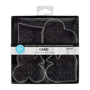 Card Suits Cookie Cutter Set, 4 Piece