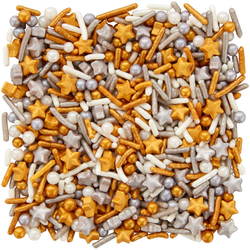 Holiday Metallics Sprinkle Mix, Tall 4.2 oz