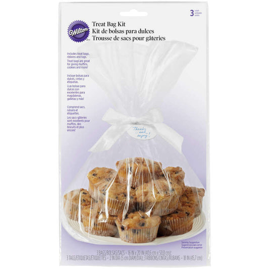 Treat Bag, Large 16" x 20", 3 Pack