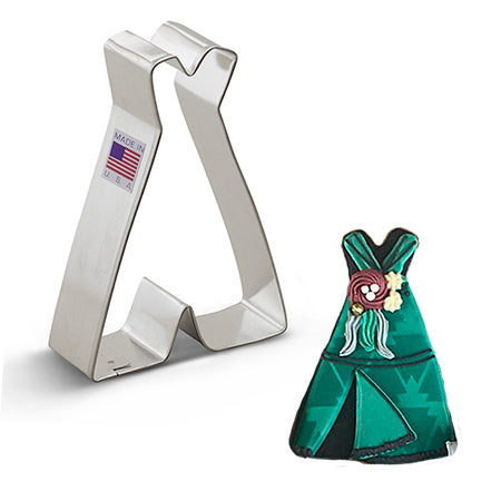 Teepee Cookie Cutter, 4"
