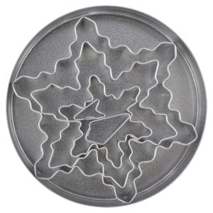 Snowflake Cookie Cutter Set, 5-piece in can