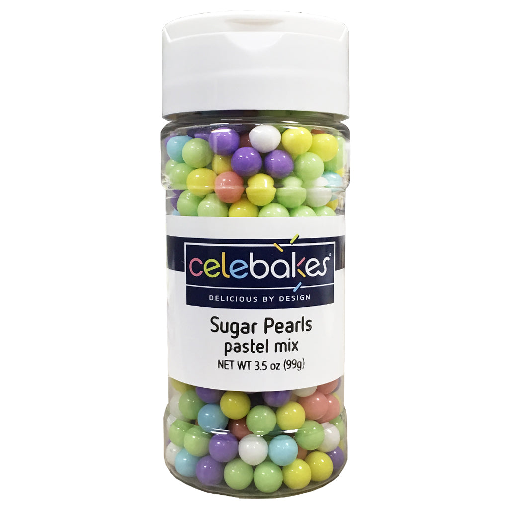 Sugar Pearls Pastel Mix, 3.5 oz