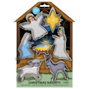 Christmas Nativity, 7-pc Cookie Cutter Set