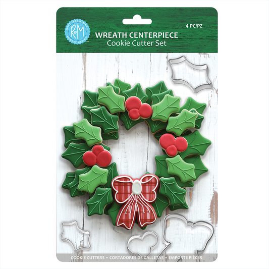Wreath Centerpiece Cookie Cutter Set