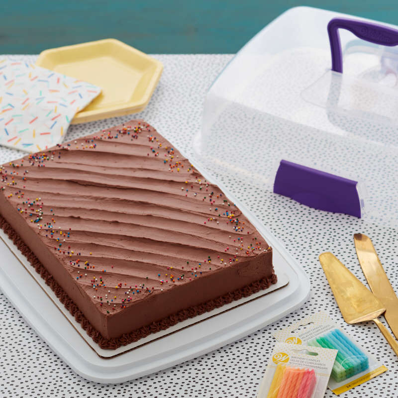 Oblong Cake and Cupcake Caddy