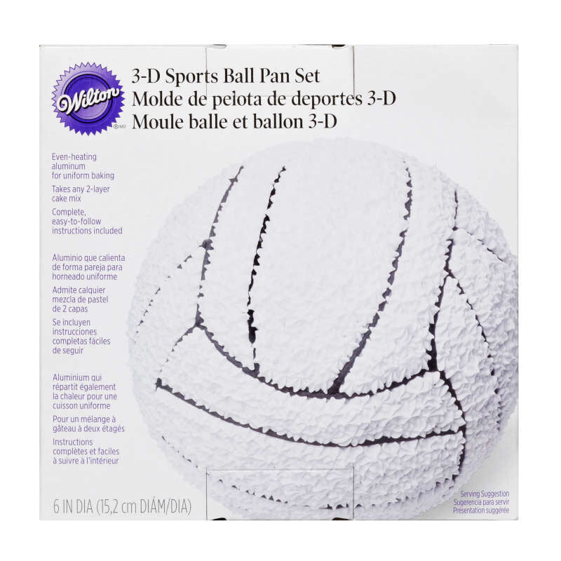 Sports Ball 3D Cake Pan