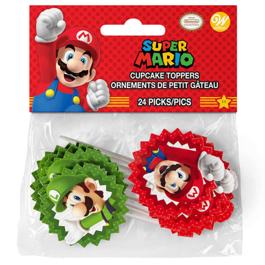 Super Mario Fun Picks, 24 Pack