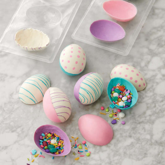 Egg 3D Candy Mold, 2 Molds