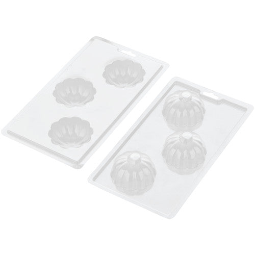 Halloween Pumpkin Cocoa Mold, 2 piece set