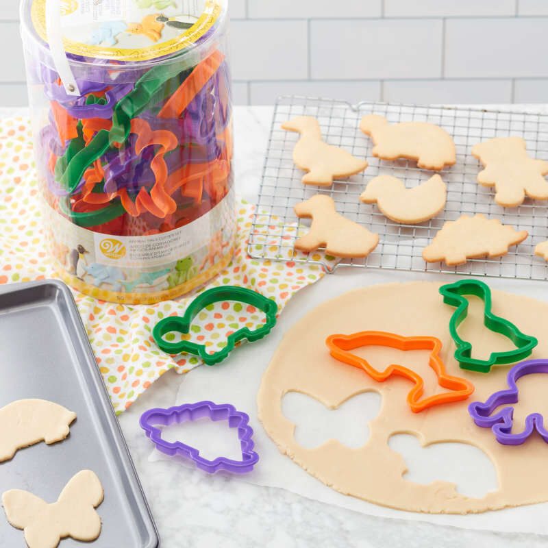 Animal Cookie Cutter Set, 50 Piece