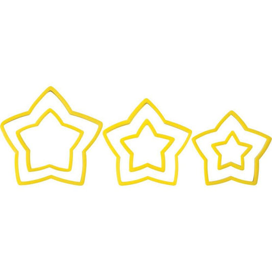 Nesting Star Cutter Set, 6 piece