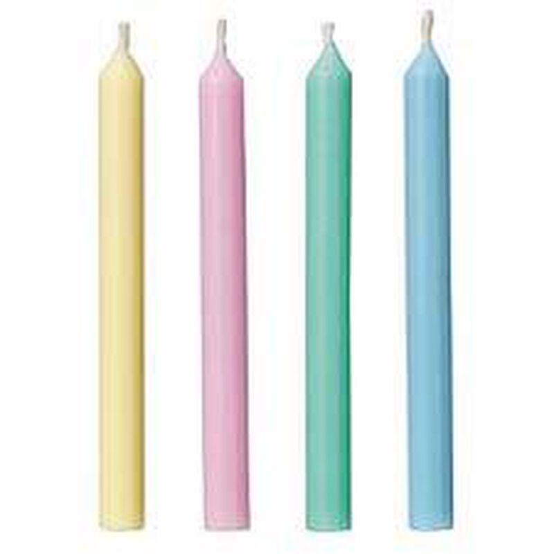 Pastel Candles, Wilton 24 pack