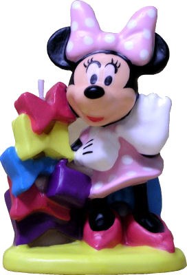 Disney Minnie Mouse Birthday Candle