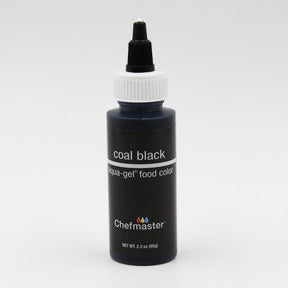 Coal Black Liqui-Gel, 2.3 oz (Chefmaster)