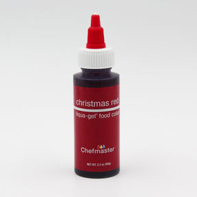 Christmas Red Liqui-Gel, 2.3 oz (Chefmaster)