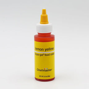 Lemon Yellow Liqui-Gel, 2.3 oz (Chefmaster)