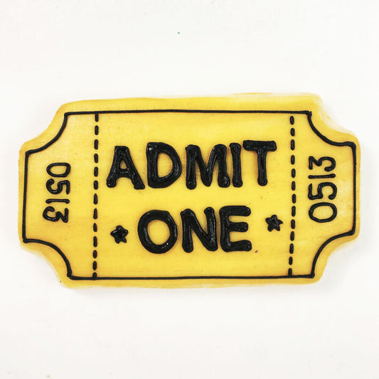 Ticket / Plaque Cookie Cutter, 3.75"