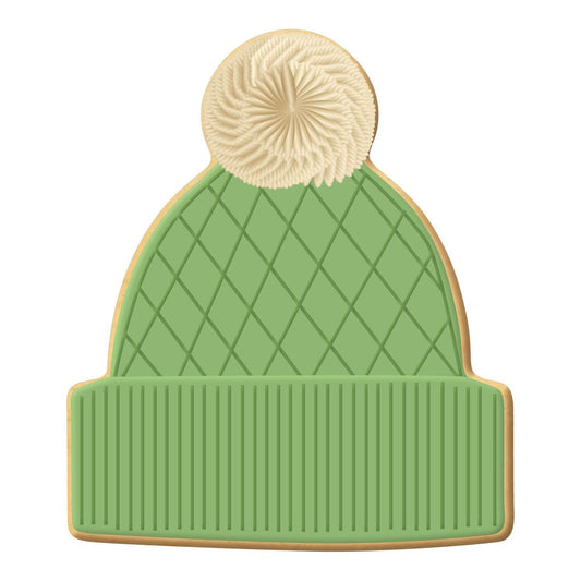 Beanie Hat / Winter Hat Cookie Cutter, 3.5"