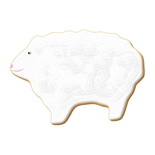 Woolly Sheep Cookie Cutter, 3"