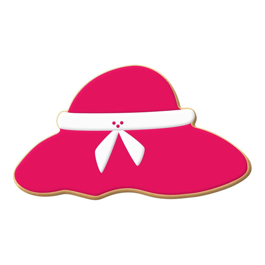 Ladies Hat Cookie Cutter, 3"