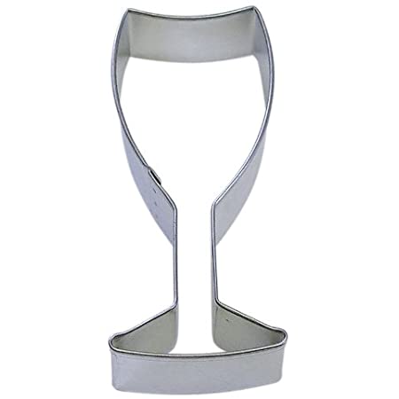 Wine/Champagne Glass Cookie Cutter, 4"