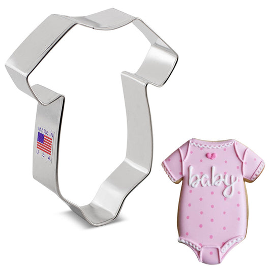 Baby Onesie Cookie Cutter, 4"