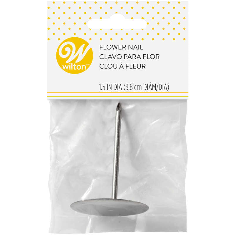 Flower Nail, #7 (Flat), 1-1/2" Wilton