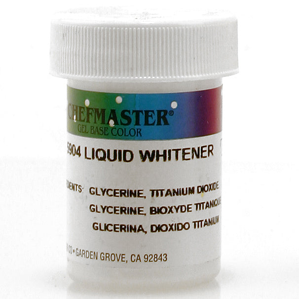 White Liquid Whitener, 1.3oz (Chefmaster)