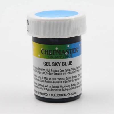 Sky Blue Gel Color, 1oz