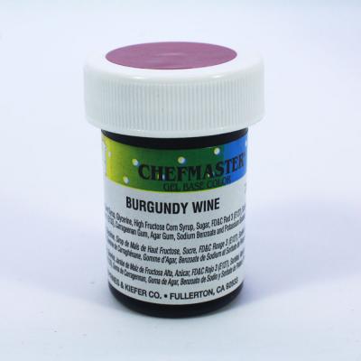 Burgundy Gel Color, 1oz