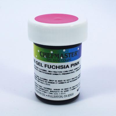 Fuchsia Pink Gel Color, 1oz