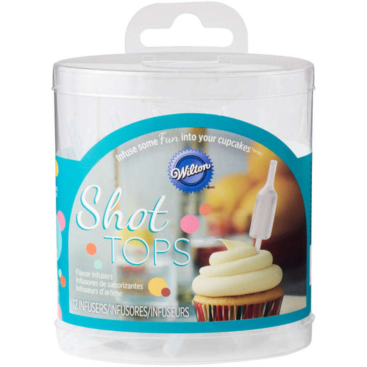 Shot Tops Bottle-Shaped Flavor Infusers, 12 Pack
