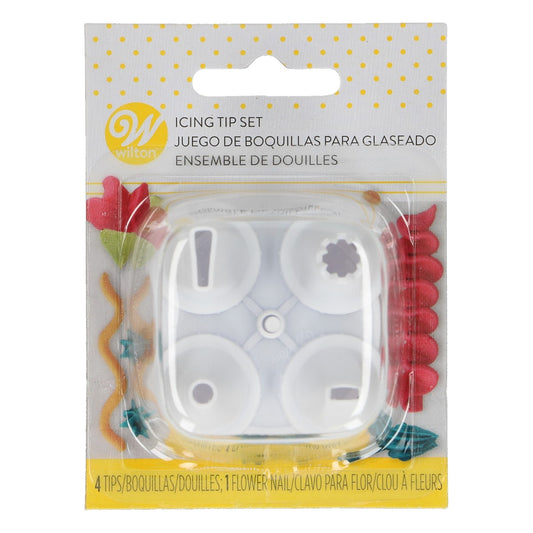 Plastic Tip and Nail Set, 5 Piece