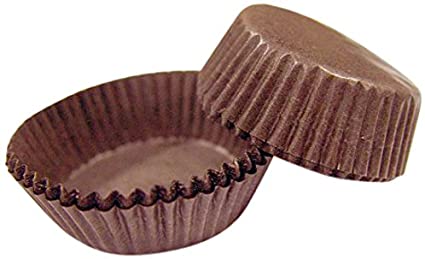 Candy Cups, #105 Brown, 1000 Pack