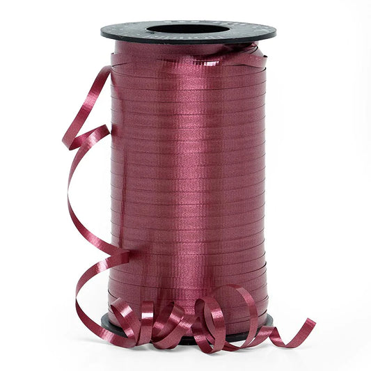 Marsala/Maroon Curling Ribbon, 500yd