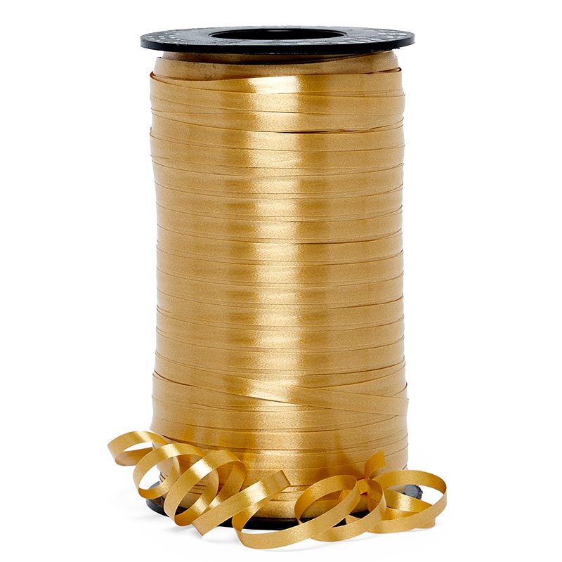 Gold Curling Ribbon, 500yd