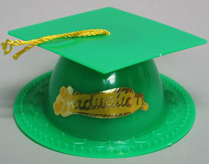 Graduation Cap, Green