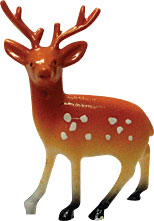 Reindeer Pick, 3", 2 Pack