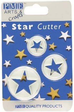 PME Star Cutter Set, 3 Piece