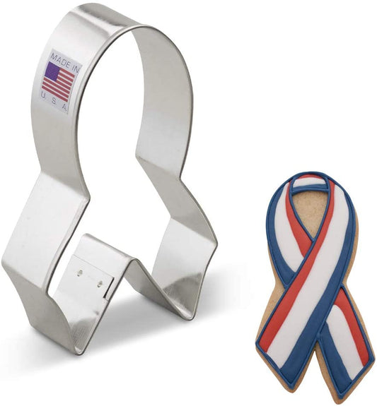 Awareness Ribbon Cookie Cutter, 4"