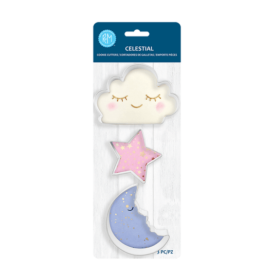 Celestial Baby Cookie Cutter Set, 3 Piece