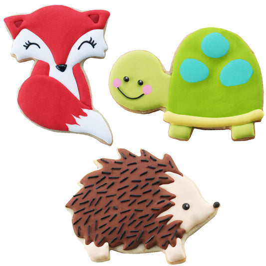 Woodland Animal Cookie Cutter Set, 3 Piece